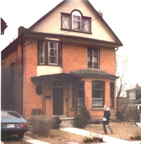 John and Siny Prinzen's original Locke Street Residence  —  circa 1974