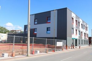 Future development site of McQuesten Lofts in Hamilton