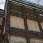 Soho, London - Children's hospital - boarded up